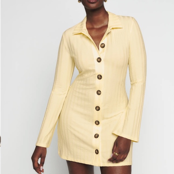 Reformation Dresses & Skirts - Benton Knit Dress Reformation Size XS